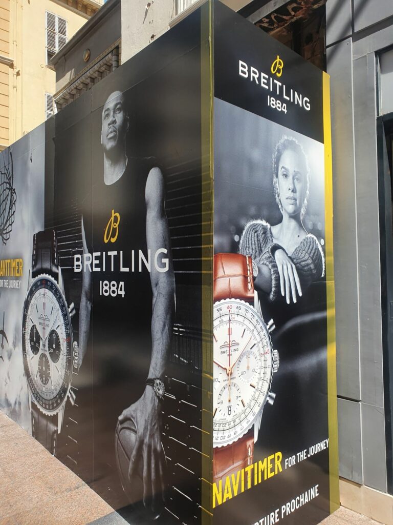 Nouvelle réalisation : magasin Breitling Cannes